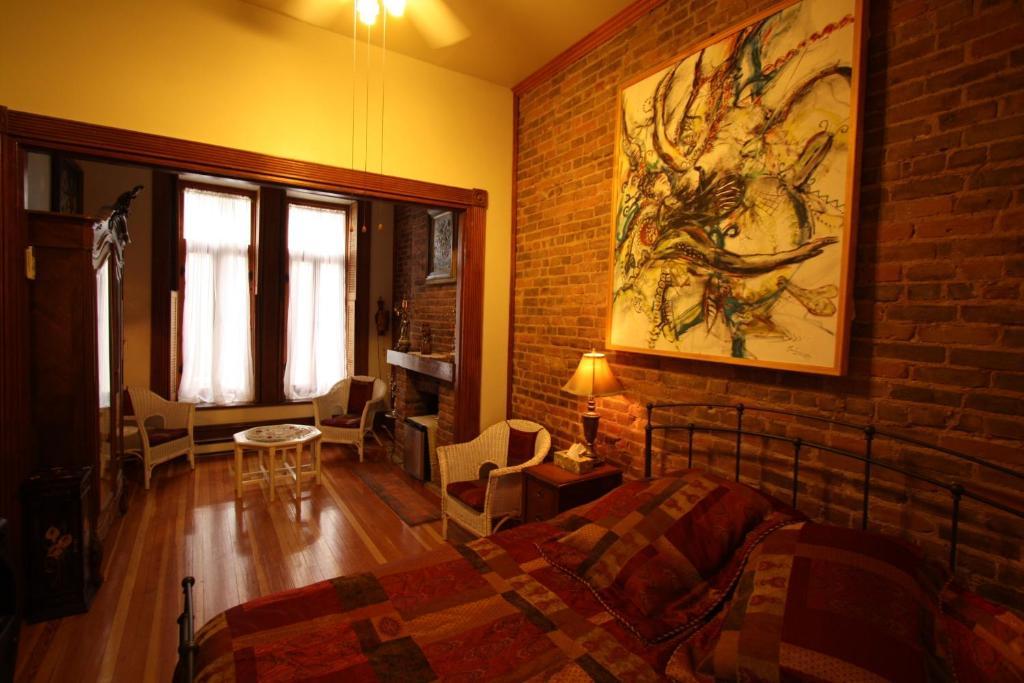 B&B de la Fontaine Ciudad de Quebec Habitación foto